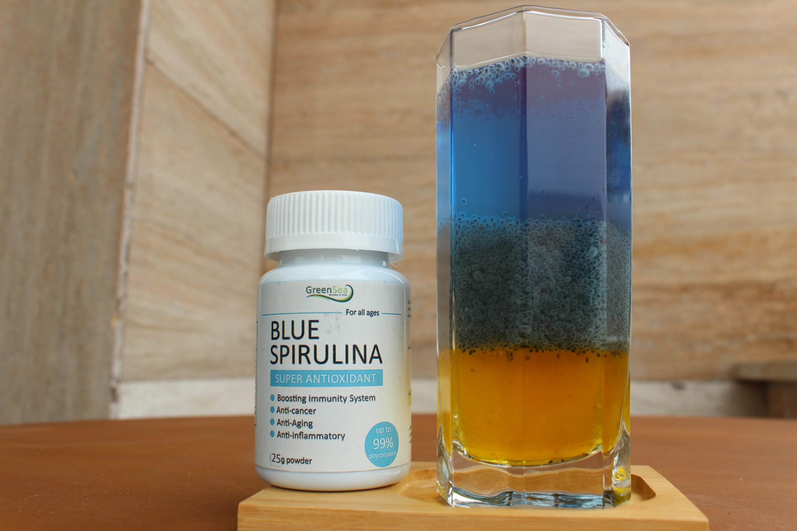 خرید اسپیرولینا آبی - blue-spirulina-powder-25g