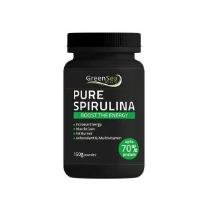 پودر خوراکی اسپیرولینا 150 گرمی- spirulina-powder-150