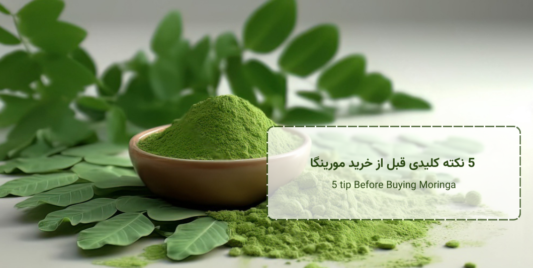 5 نکته کلیدی قبل از خرید مورینگا - 5 tip Before Buying Moringa